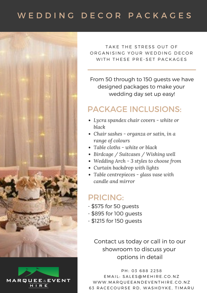 Wedding Decor Packages